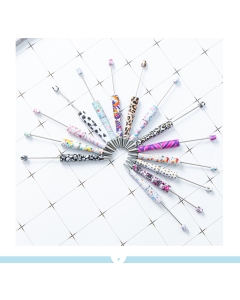 printed beadable ballpoint pens